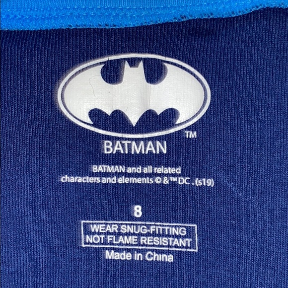 Boys Batman pajamas - Picture 2 of 3